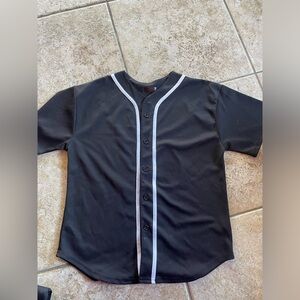 Black Baseball Jersey